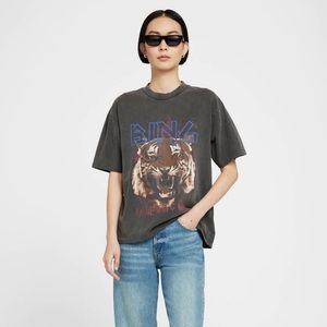 Anine Bing Tiger Tee, XS